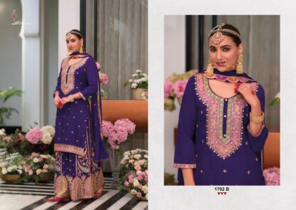 EBA LIFESTYLE SAFROON VOL 3 1702 B INDIAN SALWAR KAMEEZ WITH PRICE BEST QUALITY PAKISTANI SUITS, EBA LIFESTYLE SAFROON VOL 3 1702 B INDIAN SALWAR KAMEEZ WITH PRICE, ONLINE SHOPPING SUITS, PAKISTANI KURTI AT BEST PRICE, PAKISTANI KURTI SUPPLIER, PAKISTANI SALWAR KAMEEZ, PAKISTANI SUITS MANUFACTURER IN SURAT, PAKISTANI SUITS ONLINE SHOPPING IN INDIA, PAKISTANI SUITS SINGLE, SALWAR KAMEEZ WHOLESALE, WHOLESALE SUITS COLLECTION  EBA LIFESTYLE, Pakistani Suits, Pashmina Suits, Salwar Kameez, SHARADDHA DESIGNER, Single, Suits