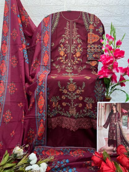 DEEPSY 8034 MARIA B. LUXE PAKISTANI SUITS ONLINE SUPPLIER - Image 2