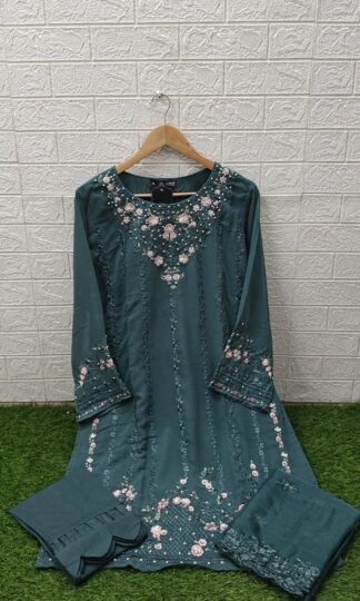 ZAINAB LPC 171TEAL GREE READYMADE PAKISTANI KURTI ONLINE INDIAZAINAB LPC 171TEAL GREE READYMADE PAKISTANI KURTI ONLINE INDIA