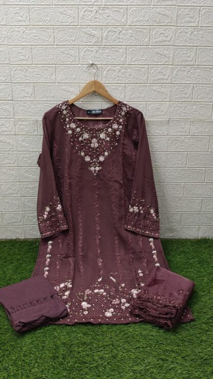 ZAINAB LPC 171 SYRUB BROWN READYMADE PAKISTANI KURTI ONLINE PAKISTANI COTTON SUITS WHOLESALE DEALER, PAKISTANI SALWAR SUITS IN INDIA, PAKISTANI SALWAR SUITS WHOLESALE, ZAINAB LPC 171 SYRUB BROWN  ANAMSA, KEVAL FAB, KROSS KULTURE, Pakistani Suits, Salwar Kameez, Suits