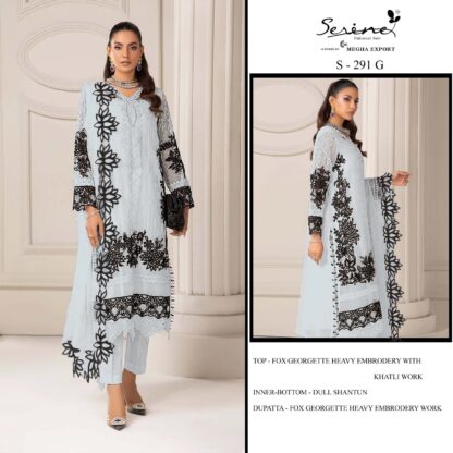 SERINE S 291 G PAKISTANI SUITS MANUFACTURER IN SURAT BEST QUALITY PAKISTANI SUITS, PAKISTANI SUITS AT MANUFACTURER PRICE, PAKISTANI SUITS BEST PRICE, PAKISTANI SUITS COLLECTION, PAKISTANI SUITS ONLINE SHOPPING, PAKISTANI SUITS ONLINE SHOPPING IN INDIA, PAKISTANI SUITS WHOLESALE, SERINE S 291 G PAKISTANI SUITS MANUFACTURER IN SURAT  Pakistani Suits, Salwar Kameez, Single, Suits