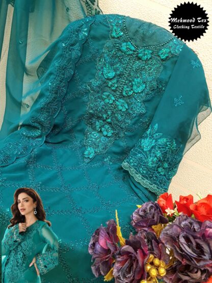 MEHMOOD TEX M 51 PAKISTANI SUITS ONLINE DESIGN 2025 - Image 2