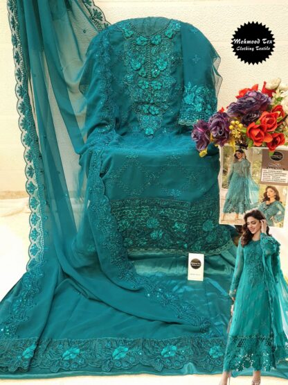 MEHMOOD TEX M 51 PAKISTANI SUITS ONLINE DESIGN 2025 - Image 3