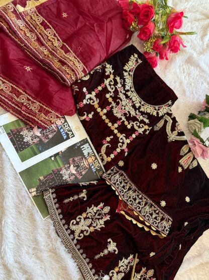 ZIAAZ DESIGN 671 SEMI STITCHED PAKISTANI SUITS FOR WOMEN BEST QUALITY PAKISTANI SUITS, PAKISTANI SUITS AT MANUFACTURER PRICE, PAKISTANI SUITS BEST PRICE, PAKISTANI SUITS COLLECTION, PAKISTANI SUITS ONLINE SHOPPING, PAKISTANI SUITS ONLINE SHOPPING IN INDIA, PAKISTANI SUITS WHOLESALE, ZIAAZ DESIGN 671 SEMI STITCHED  FEPIC ROSEMEEN, JIHAN, Pakistani Suits, Salwar Kameez, Single, Suits, ZIAAZ DESIGNS