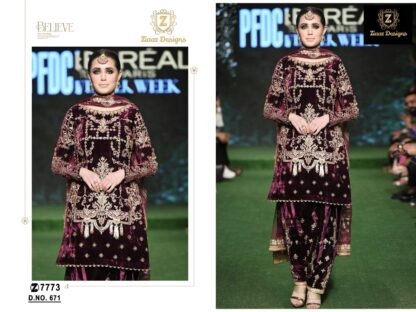 ZIAAZ DESIGN 671 SEMI STITCHED PAKISTANI SUITS FOR WOMEN BEST QUALITY PAKISTANI SUITS, PAKISTANI SUITS AT MANUFACTURER PRICE, PAKISTANI SUITS BEST PRICE, PAKISTANI SUITS COLLECTION, PAKISTANI SUITS ONLINE SHOPPING, PAKISTANI SUITS ONLINE SHOPPING IN INDIA, PAKISTANI SUITS WHOLESALE, ZIAAZ DESIGN 671 SEMI STITCHED  FEPIC ROSEMEEN, JIHAN, Pakistani Suits, Salwar Kameez, Single, Suits, ZIAAZ DESIGNS