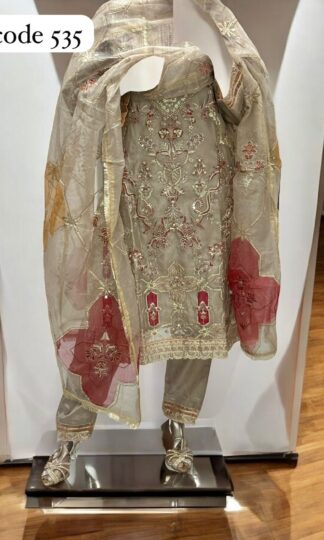 ZIAAZ DESIGNS 535 PAKISTANI SUITS WHOLESALER FROM SURATZIAAZ DESIGNS 535 PAKISTANI SUITS WHOLESALER FROM SURAT