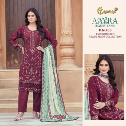 COSMOS AAYRA LUXURY LAWN 05 READYMADE PAKISTANI SUITS COSMOS AAYRA LUXURY LAWN 05 READYMADE PAKISTANI SUITS, SALWAR KAMEEZ BEST PRICE, SALWAR KAMEEZ ONINE, SALWAR KAMEEZ ONLINE  COSMOS FASHION, Pakistani Suits, Suits, ZIAAZ DESIGNS