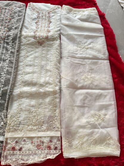 ZIAAZ DESIGNS 729 WHITE PAKISTANI SUITS BEST QUALITY PAKISTANI SUITS, PAKISTANI SALWAR KAMEEZ, PAKISTANI SUITS AT MANUFACTURER PRICE, PAKISTANI SUITS BEST PRICE, PAKISTANI SUITS COLLECTION, PAKISTANI SUITS IN SINGLE, PAKISTANI SUITS IN SURAT, PAKISTANI SUITS MANUFACTURER IN SURAT, PAKISTANI SUITS ONLINE SHOPPING, PAKISTANI SUITS ONLINE SHOPPING IN INDIA, PAKISTANI SUITS WHOLESALE, PAKISTANI SUITS WHOLESALE DELHI, ZIAAZ DESIGNS 729 WHITE PAKISTANI SUITS  Pakistani Suits, Salwar Kameez, Single, Suits, ZIAAZ DESIGNER