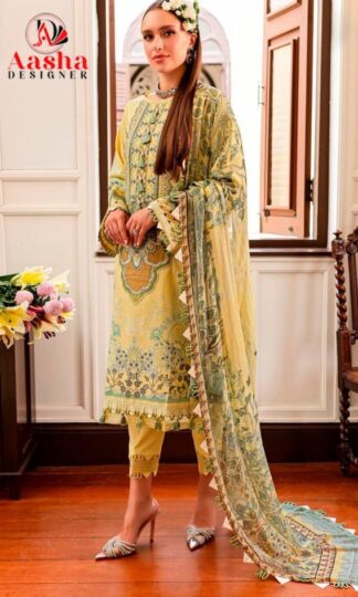 AASHA DESIGNER 1124 A LATEST DESIGNER PAKISTANI SUITS ONLINEAASHA DESIGNER 1124 A LATEST DESIGNER PAKISTANI SUITS ONLINE