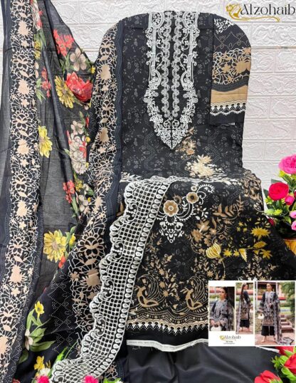 ALZOHAIB AZ 1116 PAKISTANI SUITS WHOLESALE IN SURAT ALZOHAIB AZ 1116, ONLINE SHOPPING SUITS, PAKISTANI SALWAR KAMEEZ, PAKISTANI SUITS AT MANUFACTURER PRICE, PAKISTANI SUITS IN SURAT, PAKISTANI SUITS MANUFACTURER IN SURAT, PAKISTANI SUITS ONLINE SHOPPING, SALWAR KAMEEZ WHOLESALE  ALZOHAIB, THE LIBAS COLLECTION