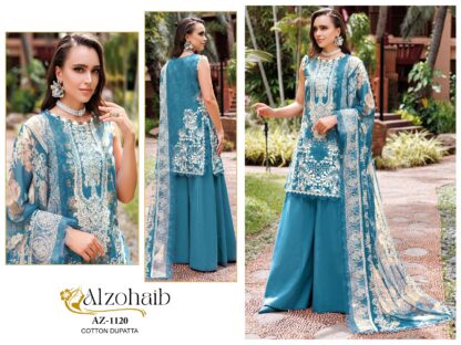ALZOHAIB AZ 1120 PAKISTANI SUITS MANUFACTURER ALZOHAIB AZ 1120, ONLINE SHOPPING SUITS, PAKISTANI SALWAR KAMEEZ, PAKISTANI SUITS AT MANUFACTURER PRICE, PAKISTANI SUITS IN SURAT, PAKISTANI SUITS MANUFACTURER IN SURAT, PAKISTANI SUITS ONLINE SHOPPING, SALWAR KAMEEZ WHOLESALE  ALZOHAIB, THE LIBAS COLLECTION