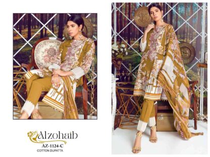 ALZOHAIB AZ 1124 PAKISTANI SUITS IN SINGLE PIECE ALZOHAIB AZ 1124, ONLINE SHOPPING SUITS, PAKISTANI SALWAR KAMEEZ, PAKISTANI SUITS AT MANUFACTURER PRICE, PAKISTANI SUITS IN SURAT, PAKISTANI SUITS MANUFACTURER IN SURAT, PAKISTANI SUITS ONLINE SHOPPING, SALWAR KAMEEZ WHOLESALE  ALZOHAIB, THE LIBAS COLLECTION