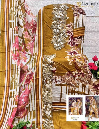 ALZOHAIB AZ 1124 PAKISTANI SUITS IN SINGLE PIECE ALZOHAIB AZ 1124, ONLINE SHOPPING SUITS, PAKISTANI SALWAR KAMEEZ, PAKISTANI SUITS AT MANUFACTURER PRICE, PAKISTANI SUITS IN SURAT, PAKISTANI SUITS MANUFACTURER IN SURAT, PAKISTANI SUITS ONLINE SHOPPING, SALWAR KAMEEZ WHOLESALE  ALZOHAIB, THE LIBAS COLLECTION
