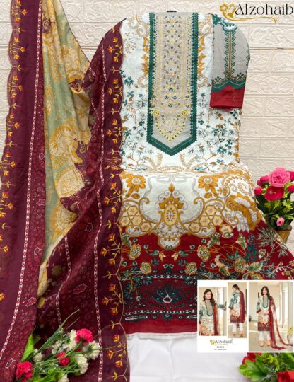 ALZOHAIB AZ 1156 PAKISTANI SUITS ONLINE INDIA ALZOHAIB AZ 1156, ONLINE SHOPPING SUITS, PAKISTANI SALWAR KAMEEZ, PAKISTANI SUITS AT MANUFACTURER PRICE, PAKISTANI SUITS IN SURAT, PAKISTANI SUITS MANUFACTURER IN SURAT, PAKISTANI SUITS ONLINE SHOPPING, SALWAR KAMEEZ WHOLESALE  ALZOHAIB, THE LIBAS COLLECTION