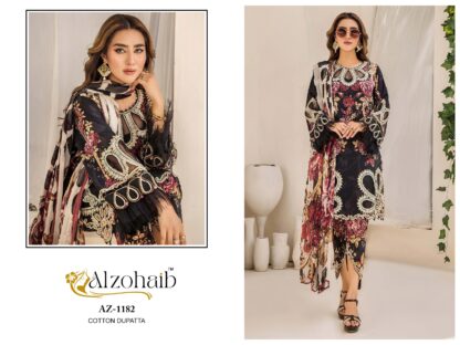 COTTON PAKISTANI SUITS ALZOHAIB AZ 1182 BEST QUALITY PAKISTANI SUITS, COTTON PAKISTANI SUITS ALZOHAIB AZ 1182, PAKISTANI SALWAR KAMEEZ, PAKISTANI SUITS AT MANUFACTURER PRICE, PAKISTANI SUITS IN SURAT, PAKISTANI SUITS MANUFACTURER IN SURAT, PAKISTANI SUITS ONLINE SHOPPING, PAKISTANI SUITS ONLINE SHOPPING IN INDIA, PAKISTANI SUITS WHOLESALE, PAKISTANI SUITS WHOLESALE DELHI  MEHB0OB TEX, Pakistani Suits, Salwar Kameez, Single, Suits, ZIAAZ DESIGNER