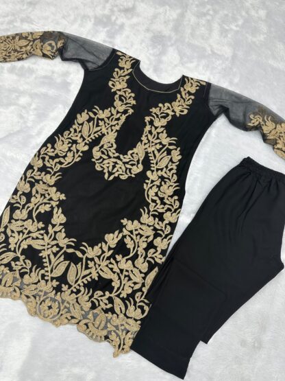 DHK-1329 DESIGN EMBROIDERY AND STONE WORK TOP PENT FOR WOMEN DESIGNER SUITS AT WHOLESALE PRICE, DHK-1329, PAKISTANI SALWAR SUITS IN INDIA, PAKISTANI SALWAR SUITS WHOLESALE, PAKISTANI SUITS MANUFACTURER IN SURAT, SALWAR KAMEEZ WHOLESALER  Pakistani Suits, READYMADE KURTI, Salwar Kameez, Suits, THE LIBAS COLLECTION
