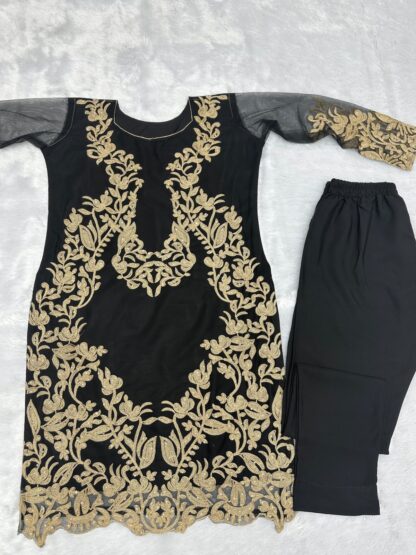 DHK-1329 DESIGN EMBROIDERY AND STONE WORK TOP PENT FOR WOMEN DESIGNER SUITS AT WHOLESALE PRICE, DHK-1329, PAKISTANI SALWAR SUITS IN INDIA, PAKISTANI SALWAR SUITS WHOLESALE, PAKISTANI SUITS MANUFACTURER IN SURAT, SALWAR KAMEEZ WHOLESALER  Pakistani Suits, READYMADE KURTI, Salwar Kameez, Suits, THE LIBAS COLLECTION