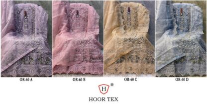 HOOR TEX OR 60 A DESIGNER PAKISTANI SUIT WITH PRICE