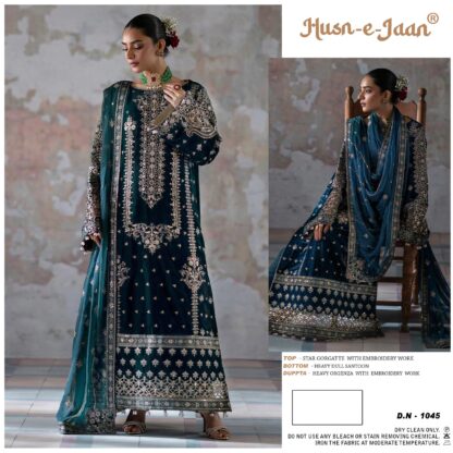 MAHNUR FASHION 1045 HUSN E JAAN DESIGNER PAKISTANI SUITS ONLINE