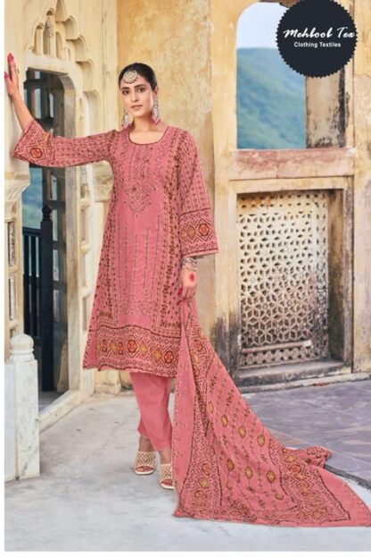 MEHB0OB TEX 1298 B BIN SAHEED LAWN COLLECTION VOL 21 PAKISTANI SUITS