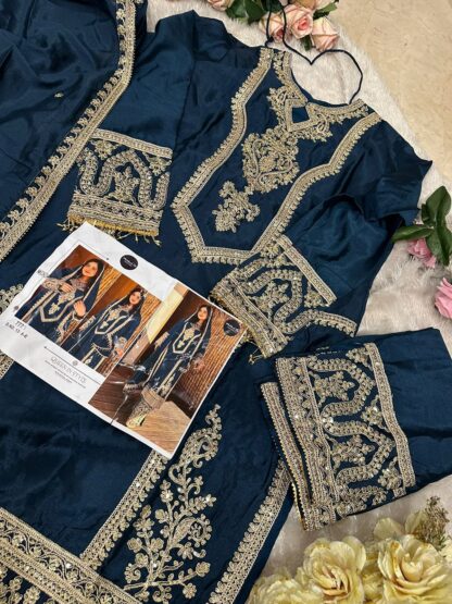 MEHBBOB TEX 1356 E PAKISTANI SALWAR SUITS DESIGN KURTIS WHOLESALER, MEHBBOB TEX 1356 E  MEHBOOB TEX, Single, Suits