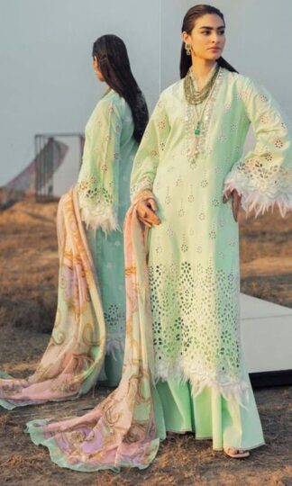 SANIYA TRENDZ 30001 ADAN LIBAS CHIKANKARI COLLECTION VOL 30 NX PAKISTANI SUITSSANIYA TRENDZ 30001 ADAN LIBAS CHIKANKARI COLLECTION VOL 30 NX PAKISTANI SUITS