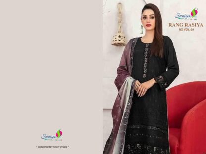 SANIYA TRENDZ 8004 RANGRASIYA NX VOL 8 SALWAR KAMEEZ ONLINE - Image 3