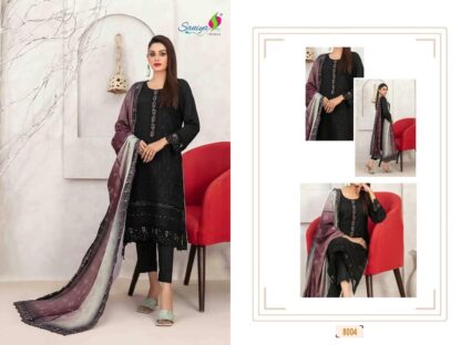 SANIYA TRENDZ 8004 RANGRASIYA NX VOL 8 SALWAR KAMEEZ ONLINE