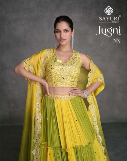 SAYURI DESIGNER 5561 JUGNI PARTY WEAR WESTERN COLLECTION - Image 2