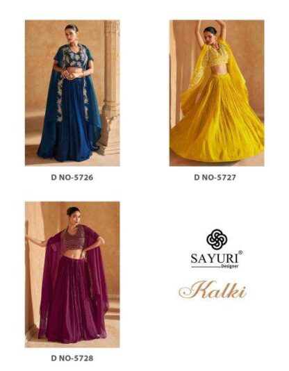 SAYURI DESIGNER 5726 KALKI PARTY WEAR LEHENGA SET ONLINE