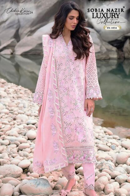 SOBIA NAZIR SN 1034 SEMI STITCHED PAKISTANI SALWAR SUITS ONLINE (1)