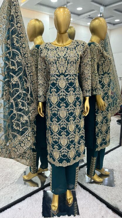 SRK 5235 EID SPECIAL PLAZZO WITH DUPATTA PARTY WEAR