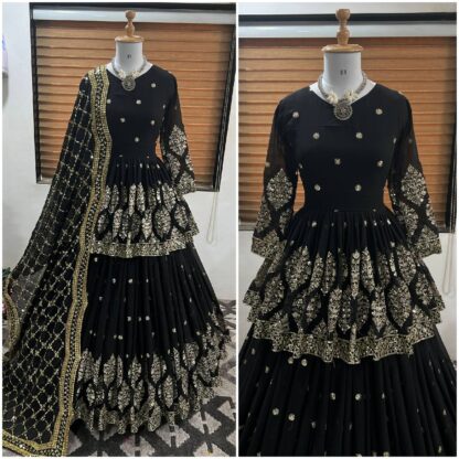 ZF 258 NEVY BLUE FULLY STITCHED BRIDAL LEHENGA CHOLI ONLINE BEST QUALITY PAKISTANI SUITS, PAKISTANI SUITS AT MANUFACTURER PRICE, PAKISTANI SUITS BEST PRICE, PAKISTANI SUITS COLLECTION, PAKISTANI SUITS ONLINE SHOPPING, PAKISTANI SUITS ONLINE SHOPPING IN INDIA, PAKISTANI SUITS WHOLESALE, ZF 258 NEVY BLUE  LEHENGA CHOLI, Pakistani Suits, READYMADE, SANIYA TRENDZ, Single, Suits