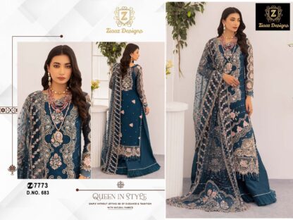 ZIAAZ DESIGNS 683 EMBROIDERD PAKISTANI SUITS BEST QUALITY PAKISTANI SUITS, PAKISTANI SALWAR KAMEEZ, PAKISTANI SUITS AT MANUFACTURER PRICE, PAKISTANI SUITS IN SURAT, PAKISTANI SUITS MANUFACTURER IN SURAT, PAKISTANI SUITS ONLINE SHOPPING, PAKISTANI SUITS ONLINE SHOPPING IN INDIA, PAKISTANI SUITS WHOLESALE, PAKISTANI SUITS WHOLESALE DELHI, ZIAAZ DESIGNS 683 EMBROIDERD PAKISTANI SUITS  Pakistani Suits, Salwar Kameez, Single, Suits, ZIAAZ DESIGNER