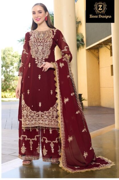 ZIAAZ DESIGNS 781 A PAKISTANI SUITS ONLINE SHOPPING WITH PRICE