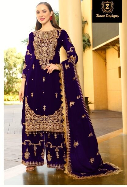 ZIAAZ DESIGNS 781 B BEST SITE TO BUY PAKISTANI SUITS IN INDIA