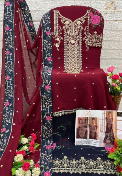 ZIAYA DESIGNS 1126 A PAKISTANI SUITS FOR WOMEN - Image 2