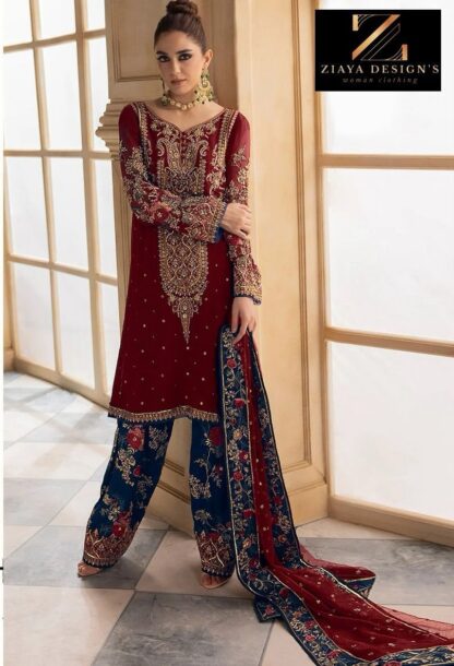 ZIAYA DESIGNS 1126 A PAKISTANI SUITS FOR WOMEN