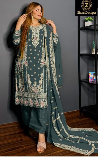 ZIAAZ DESIGNS 808 B PAKISTANI LATEST SUITS ONLINE