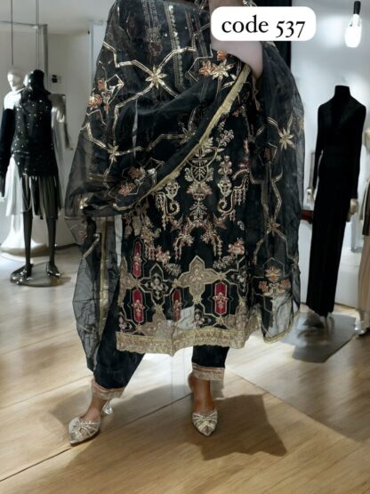 ZIAAZ DESIGNS 537 PAKISTANI SUITS SINGLE PIECE