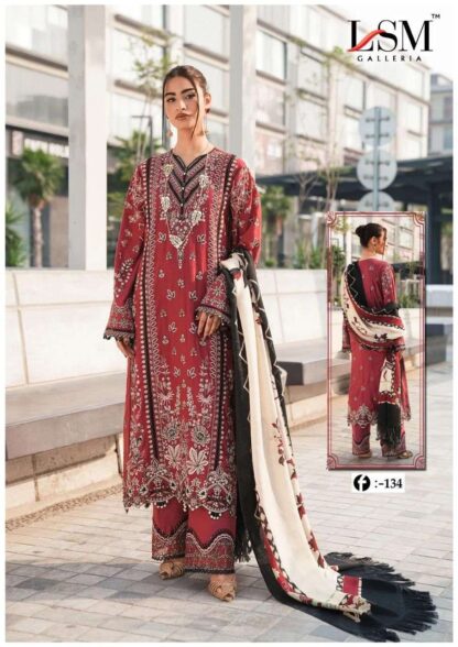 LSM FIRDAUS QUEEN VOL 13 READYMADE PAKISTANI KURTI CATALOGUE - Image 4