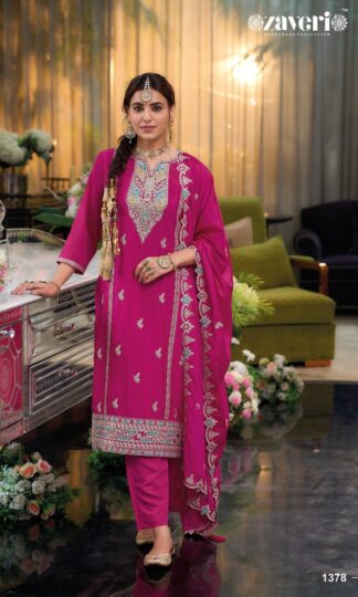 ZAVERI 1378 YASMIN VOL 2 CHINON LATEST SUITS ONLINE DESIGN 2025ZAVERI 1378 YASMIN VOL 2 CHINON LATEST SUITS ONLINE DESIGN 2025
