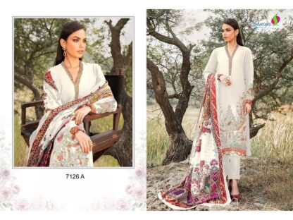 SANIYA TRENDZ 7126 A PAKISTANI SUITS ONLINE INDIA DESIGNER SALWAR KAMEEZ BEST PRICE, SALWAR KAMEEZ AT WHOLESALE PRICE, SALWAR KAMEEZ BEST PRICE, SALWAR KAMEEZ IN SINGLE, SALWAR KAMEEZ MANUFACTURER, SALWAR KAMEEZ ONLINE SHOPPING, SALWAR KAMEEZ WHOLESALER, SANIYA TRENDZ 7126 A  PLAZZO, SANIYA TRENDZ, Single, Suits, THE LIBAS COLLECTION