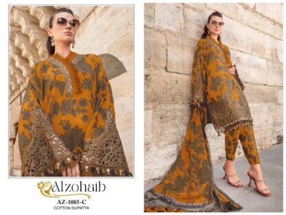 ALZOHAIB AZ 1085 C PAKISTANI SUITS ONLINE INDIA