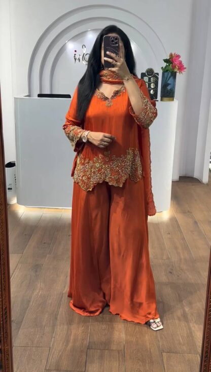 BE 317 DESIGNER TOP WITH PLAZZO AT WHOLESALE PRICE BE 317 DESIGNER TOP WITH PLAZZO AT WHOLESALE PRICE, BEST QUALITY PAKISTANI SUITS, ONLINE SHOPPING SUITS, SALWAR KAMEEZ WHOLESALER  Single, Suits