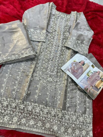 ZIAAZ DESIGNS 805 C PAKISTANI SALWAR KAMEEZ ONLINE - Image 2