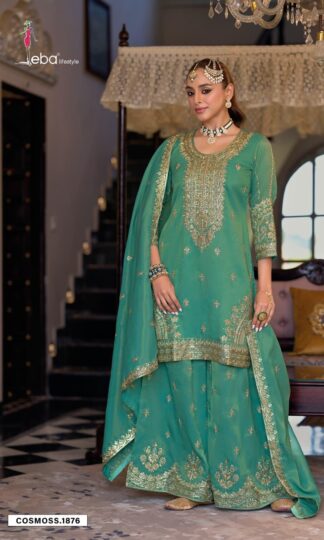 EBA LIFESTYLE 1876 COSMOSS INDIAN STYLE PLAZO SUITS ONLINEEBA LIFESTYLE 1876 COSMOSS INDIAN STYLE PLAZO SUITS ONLINE
