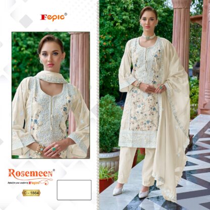 FEPIC ROSEMEEN C 1864 PAKISTANI SUITS SALE IN SURAT - Image 3