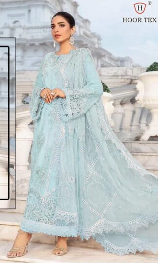 HOOR TEX H 361 B PAKISTANI SUITS LUXURY COLLECTIONHOOR TEX H 361 B PAKISTANI SUITS LUXURY COLLECTION