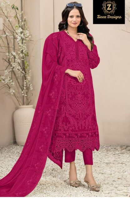 ZIAAZ DESIGNS 817 A PAKISTANI SUITS WHOLESALER SURAT